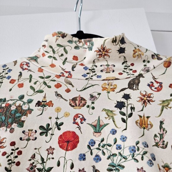 Samantha Pleet Turtle Unicorn Tapestry Bodysuit Cream - Picture 3 of 8